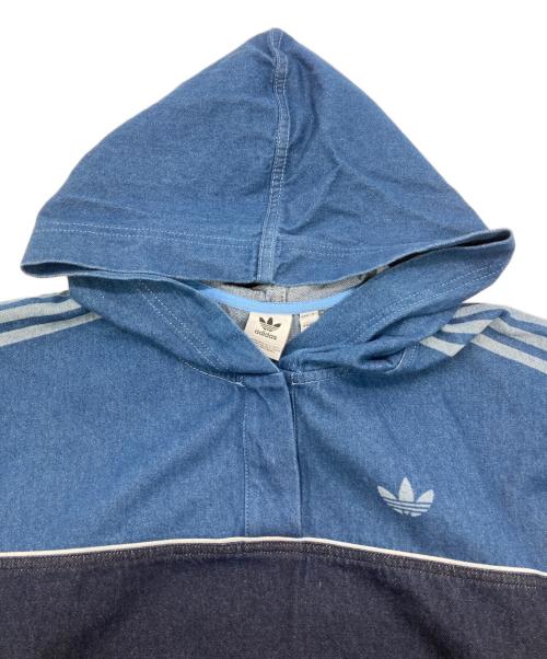 adidas（アディダス）adidas (アディダス) DENIM HOODIE インディゴ サイズ:OTの古着・服飾アイテム