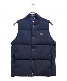 LACOSTE（ラコステ）の古着「ダウンベスト」｜ブラック
