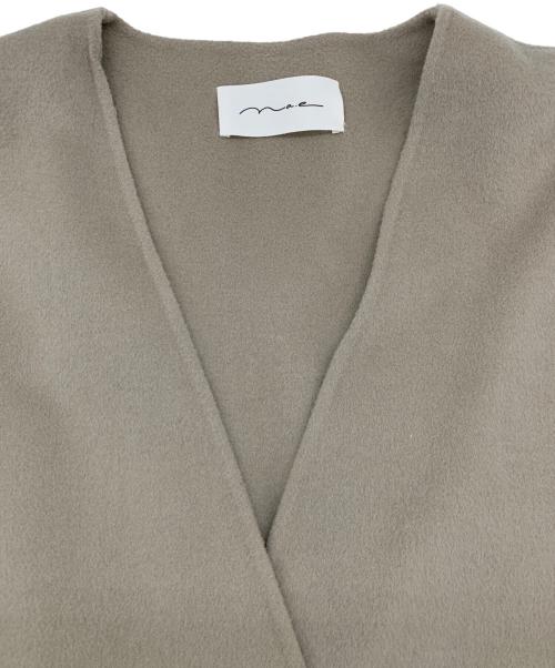 na.e（ナエ）na.e (ナエ) ノーカラーコート ベージュ サイズ:Freeの古着・服飾アイテム