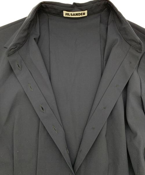 JIL SANDER（ジルサンダー）JIL SANDER (ジルサンダー) 長袖ワンピース ネイビー サイズ:34の古着・服飾アイテム
