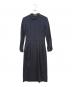 JIL SANDER（ジルサンダー）の古着「長袖ワンピース」｜ネイビー