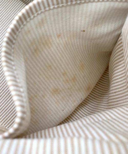 PORTER GIRL（ポーターガール）PORTER GIRL (ポーターガール) マルシェサックトートバッグ ベージュ×レッドの古着・服飾アイテム