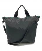 LeSportsac×franklin climbingレスポートサック×フランクリンクライミング）の古着「2WAYバッグ」｜ブラック