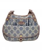 CELINEセリーヌ）の古着「ショルダーバッグ」｜ブラウン×インディゴ