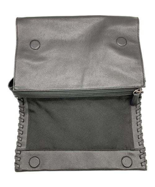 EAR（イア）EAR (イア) ワイドテープショルダーバッグ ブラックの古着・服飾アイテム