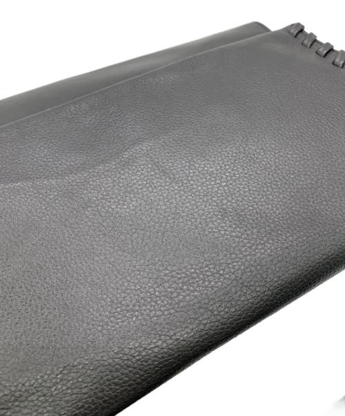 EAR（イア）EAR (イア) ワイドテープショルダーバッグ ブラックの古着・服飾アイテム