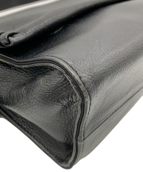 EAR（イア）EAR (イア) ワイドテープショルダーバッグ ブラックの古着・服飾アイテム