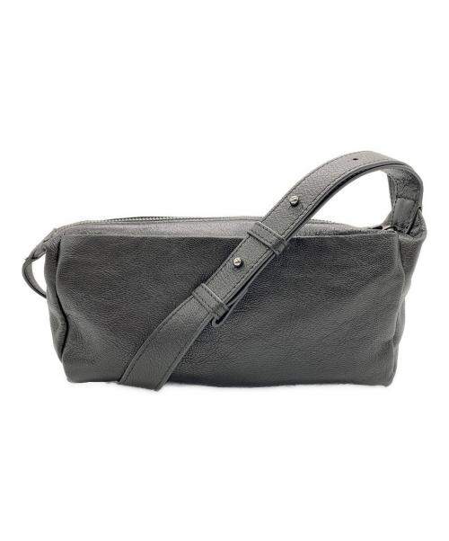 EAR（イア）EAR (イア) ボックスショルダーバッグ ブラックの古着・服飾アイテム