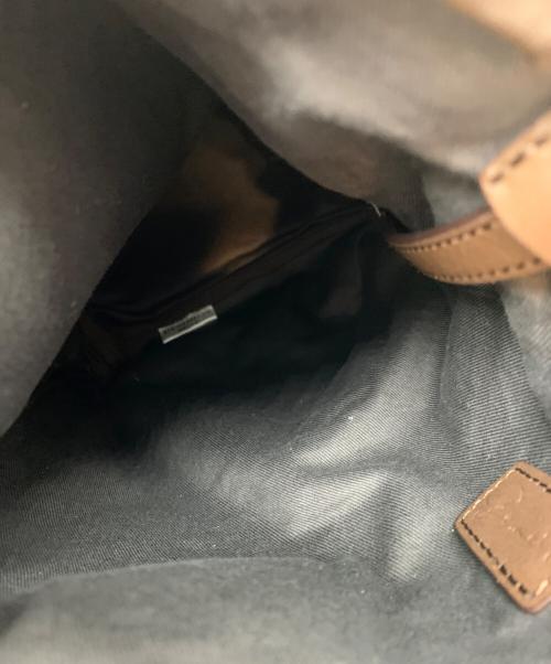 gemeil（ジェムイル）gemeil (ジェムイル) ワンハンドバック ブラウンの古着・服飾アイテム