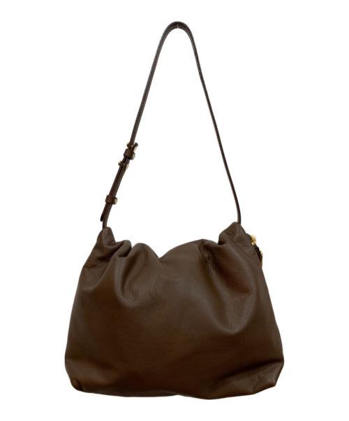 gemeil（ジェムイル）gemeil (ジェムイル) ワンハンドバック ブラウンの古着・服飾アイテム