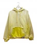 Maison MIHARA YASUHIROメゾン ミハラ ヤスヒロ）の古着「プルオーバーパーカー」｜黄緑