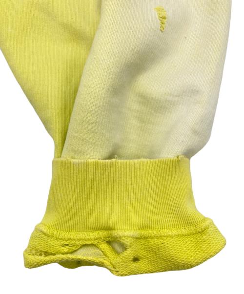 Maison MIHARA YASUHIRO（メゾン ミハラ ヤスヒロ）Maison MIHARA YASUHIRO (メゾン ミハラ ヤスヒロ) プルオーバーパーカー 黄緑 サイズ:48の古着・服飾アイテム