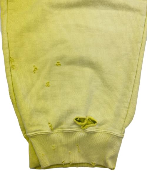 Maison MIHARA YASUHIRO（メゾン ミハラ ヤスヒロ）Maison MIHARA YASUHIRO (メゾン ミハラ ヤスヒロ) スウェットパンツ 黄緑 サイズ:46の古着・服飾アイテム
