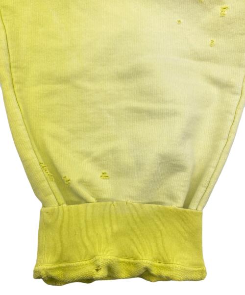 Maison MIHARA YASUHIRO（メゾン ミハラ ヤスヒロ）Maison MIHARA YASUHIRO (メゾン ミハラ ヤスヒロ) スウェットパンツ 黄緑 サイズ:46の古着・服飾アイテム