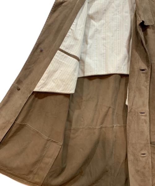 ERMENEGILDO ZEGNA（エルメネジルド・ゼニア）ERMENEGILDO ZEGNA (エルメネジルド・ゼニア) シャツジャケット ブラウン サイズ:Sの古着・服飾アイテム