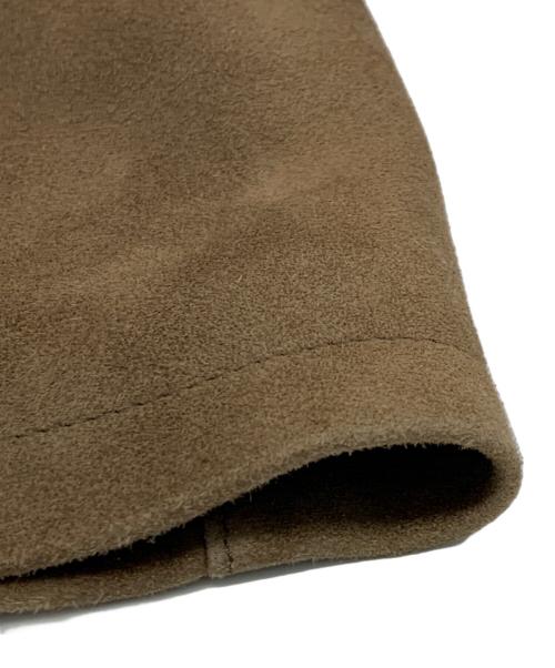 ERMENEGILDO ZEGNA（エルメネジルド・ゼニア）ERMENEGILDO ZEGNA (エルメネジルド・ゼニア) シャツジャケット ブラウン サイズ:Sの古着・服飾アイテム