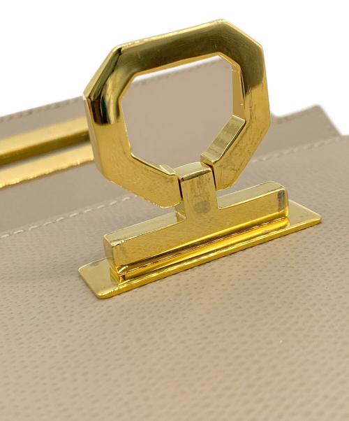 CARBOTTI（カルボッティ）CARBOTTI (カルボッティ) 2WAYショルダーバッグ ベージュの古着・服飾アイテム