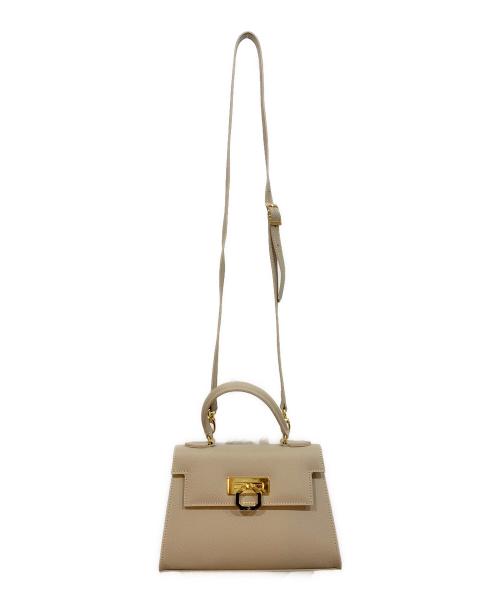 CARBOTTI（カルボッティ）CARBOTTI (カルボッティ) 2WAYショルダーバッグ ベージュの古着・服飾アイテム