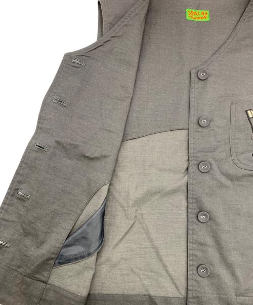 Alberobello（アルベロベロ）alberobello (アルベロベロ) 刺繍ベスト グレー サイズ:表記なしの古着・服飾アイテム