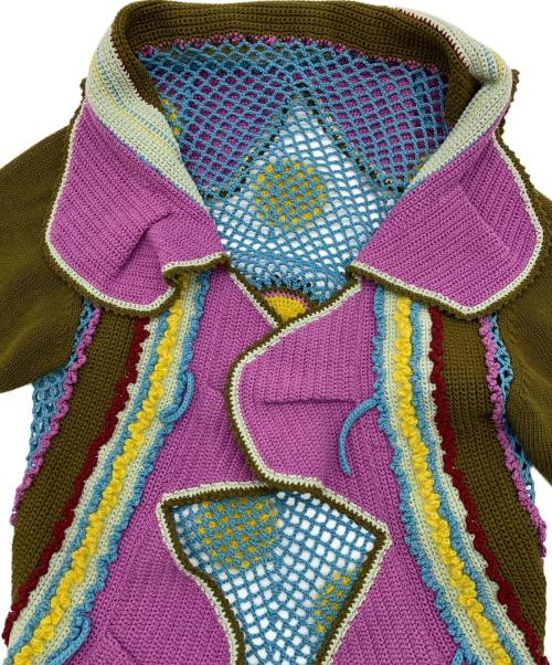 OLLEBOREBLA（アルベロベロ）OLLEBOREBLA (アルベロベロ) 薄手カーディガン マルチカラー サイズ:不明の古着・服飾アイテム