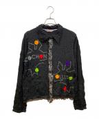 OLLEBOREBLAアルベロベロ）の古着「長袖ブラウス」｜ブラック