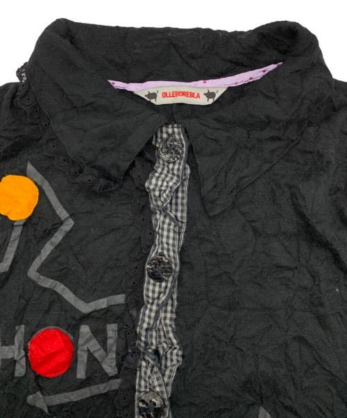 OLLEBOREBLA（アルベロベロ）OLLEBOREBLA (アルベロベロ) 長袖ブラウス ブラック サイズ:表記なしの古着・服飾アイテム