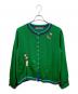OLLEBOREBLA（アルベロベロ）の古着「薄手カーディガン」｜グリーン