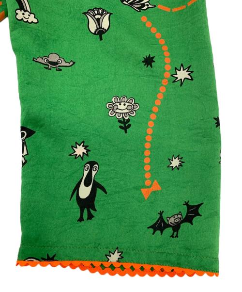 OLLEBOREBLA（アルベロベロ）OLLEBOREBLA (アルベロベロ) 長袖ブラウス グリーン サイズ:表記なしの古着・服飾アイテム