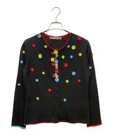 OLLEBOREBLA（アルベロベロ）の古着「薄手カーディガン」｜ブラック