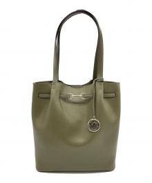 MICHAEL KORS（マイケル・コース）の古着「CARSON NS トート ラージ」｜グリーン