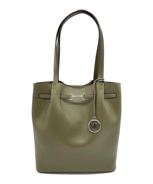 MICHAEL KORS（マイケル・コース）MICHAEL KORS (マイケル・コース) CARSON NS トート ラージ グリーンの古着・服飾アイテム