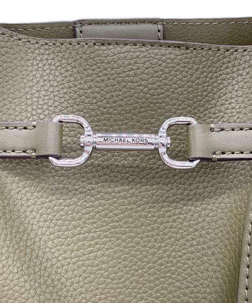 MICHAEL KORS（マイケル・コース）MICHAEL KORS (マイケル・コース) CARSON NS トート ラージ グリーンの古着・服飾アイテム