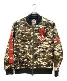 PUNK DRUNKERS（パンクドランカーズ）の古着「ボンディングジャケット」｜オリーブ