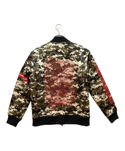 PUNK DRUNKERS（パンクドランカーズ）PUNK DRUNKERS (パンクドランカーズ) ボンディングジャケット オリーブ サイズ:Mの古着・服飾アイテム