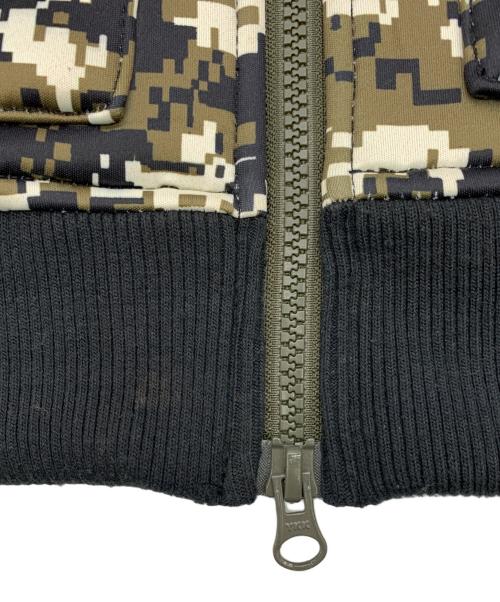 PUNK DRUNKERS（パンクドランカーズ）PUNK DRUNKERS (パンクドランカーズ) ボンディングジャケット オリーブ サイズ:Mの古着・服飾アイテム