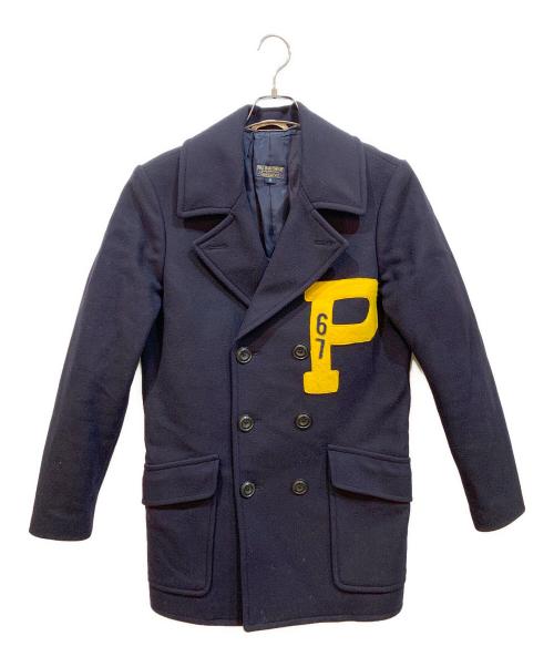 POLO JEANS CO.（ポロジーンズカンパニー）POLO JEANS CO. (ポロジーンズカンパニー) ワッペンPコート ネイビー サイズ:Mの古着・服飾アイテム