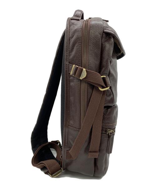 AVIREX（アヴィレックス）AVIREX (アヴィレックス) ワンショルダーバッグ ブラウンの古着・服飾アイテム