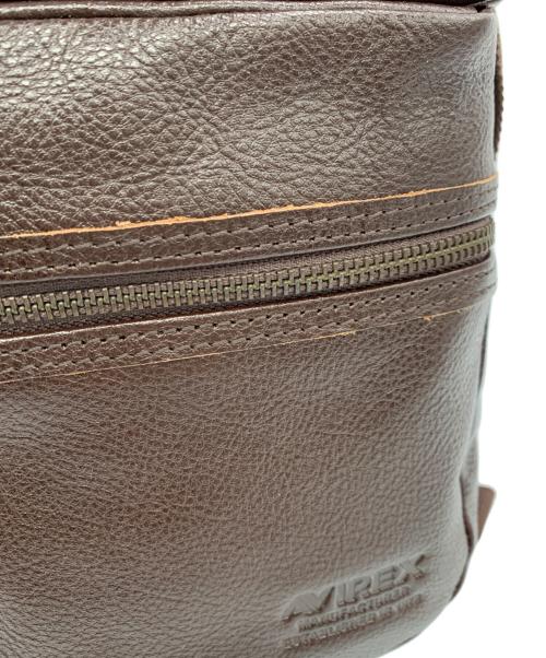 AVIREX（アヴィレックス）AVIREX (アヴィレックス) ワンショルダーバッグ ブラウンの古着・服飾アイテム