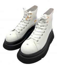 RADIO EVA（ラヂオエヴァ）の古着「RADIO EVA A079 EVANGELION PLATFORM BOOTS WHITE REI」｜ホワイト