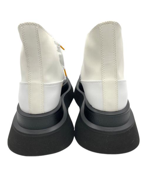 RADIO EVA（ラヂオエヴァ）RADIO EVA (ラヂオエヴァ) RADIO EVA A079 EVANGELION PLATFORM BOOTS WHITE REI ホワイト サイズ:25の古着・服飾アイテム