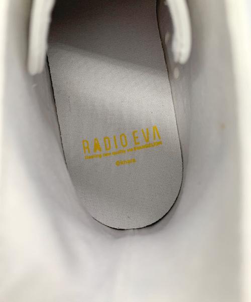 RADIO EVA（ラヂオエヴァ）RADIO EVA (ラヂオエヴァ) RADIO EVA A079 EVANGELION PLATFORM BOOTS WHITE REI ホワイト サイズ:25の古着・服飾アイテム
