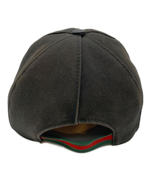 GUCCI（グッチ）GUCCI (グッチ) キャップ ブラック サイズ:ｓの古着・服飾アイテム
