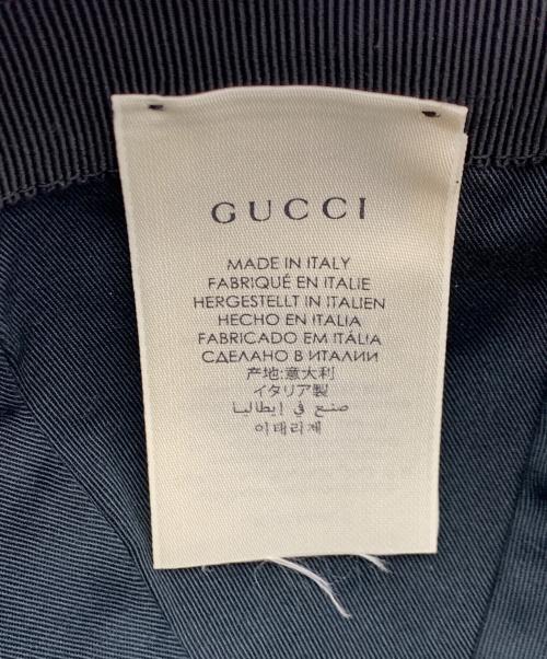GUCCI（グッチ）GUCCI (グッチ) キャップ ブラック サイズ:ｓの古着・服飾アイテム