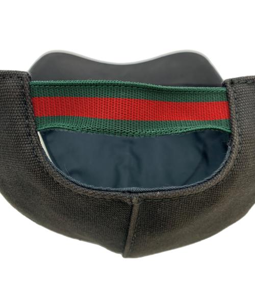 GUCCI（グッチ）GUCCI (グッチ) キャップ ブラック サイズ:ｓの古着・服飾アイテム