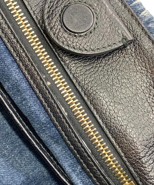 MIU MIU（ミュウミュウ）MIU MIU (ミュウミュウ) マテラッセ　ハンドバッグ インディゴの古着・服飾アイテム