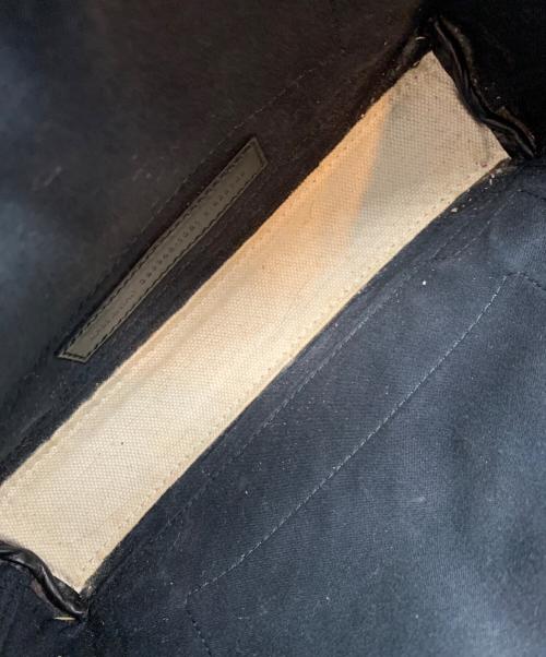 BALENCIAGA（バレンシアガ）BALENCIAGA (バレンシアガ) 2WAYバッグ ベージュ×ブラックの古着・服飾アイテム