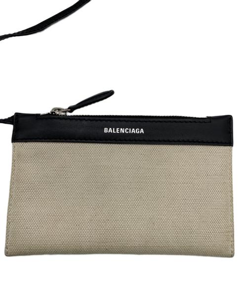 BALENCIAGA（バレンシアガ）BALENCIAGA (バレンシアガ) 2WAYバッグ ベージュ×ブラックの古着・服飾アイテム