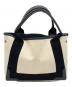 BALENCIAGA (バレンシアガ) 2WAYバッグ ベージュ×ブラック：30000円