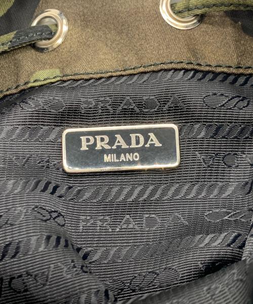 PRADA（プラダ）PRADA (プラダ) 2WAYバッグ グリーンの古着・服飾アイテム