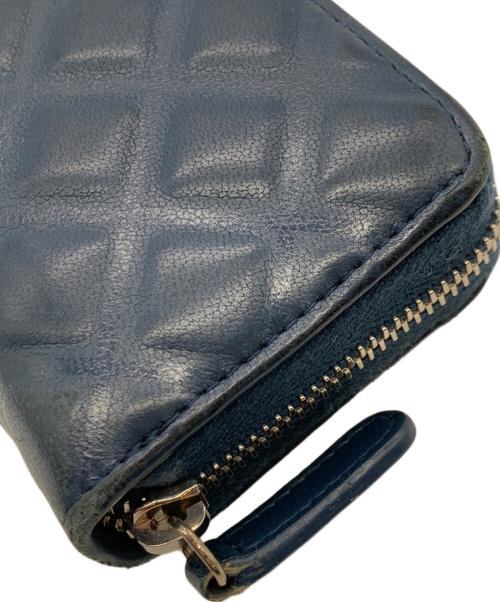 CHANEL（シャネル）CHANEL (シャネル) マトラッセ　コインケース ネイビーの古着・服飾アイテム